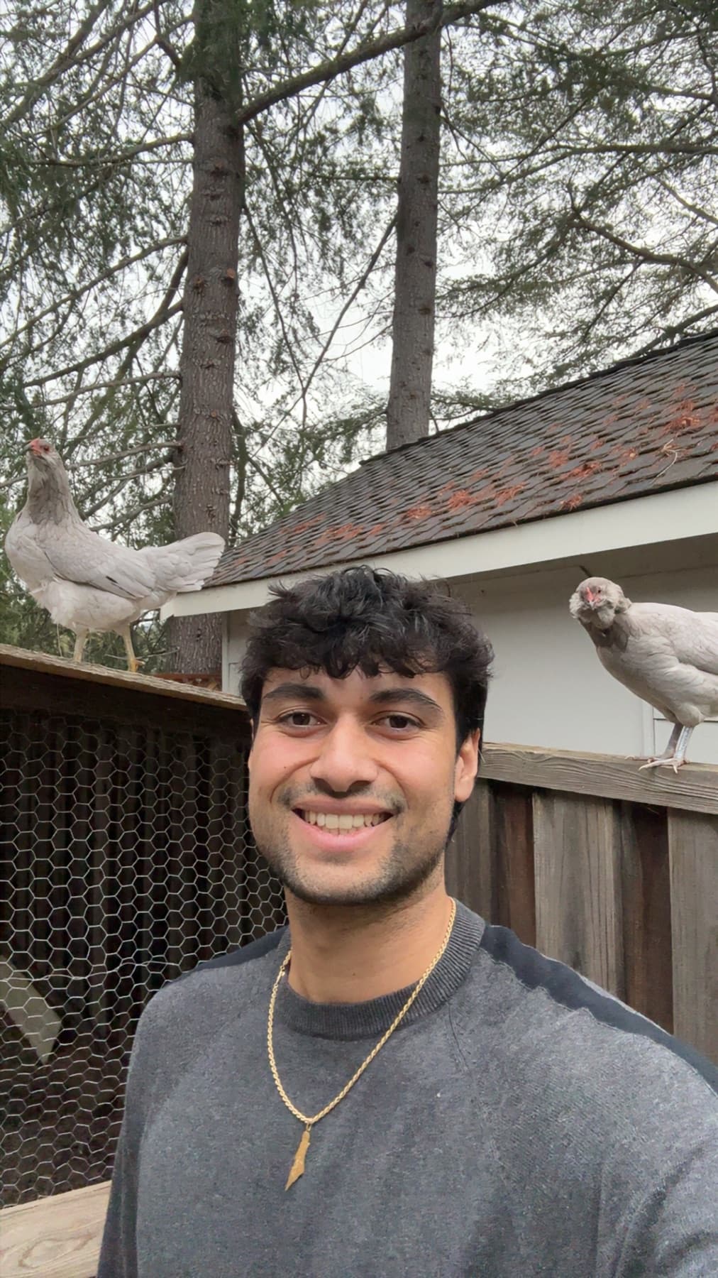 Ameer Attawar, founder of Knafe Bay Area, smiling outdoors